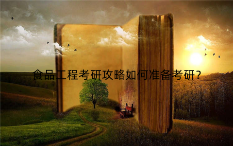 食品工程考研攻略如何准备考研？