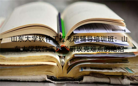 山东大学软件工程考研辅导培训班：山东大学软件工程考研攻克难点的绝招