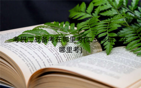 考研二战备考在哪里考(二战考研是在哪里考)