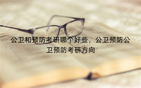 公卫和预防考研哪个好些，公卫预防公卫预防考研方向