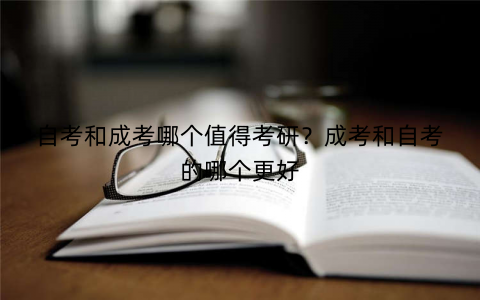 自考和成考哪个值得考研？成考和自考的哪个更好