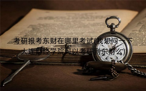 考研报考东财在哪里考试(我想问一下大连财经学院可以考研到东财么)